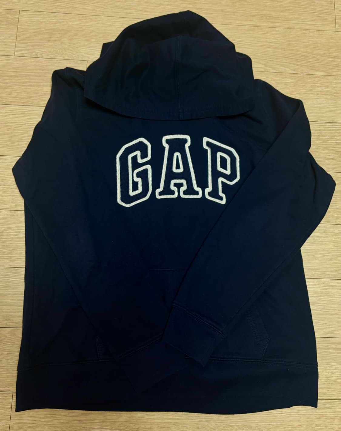 캡 네이비 후드집업 상품이미지1