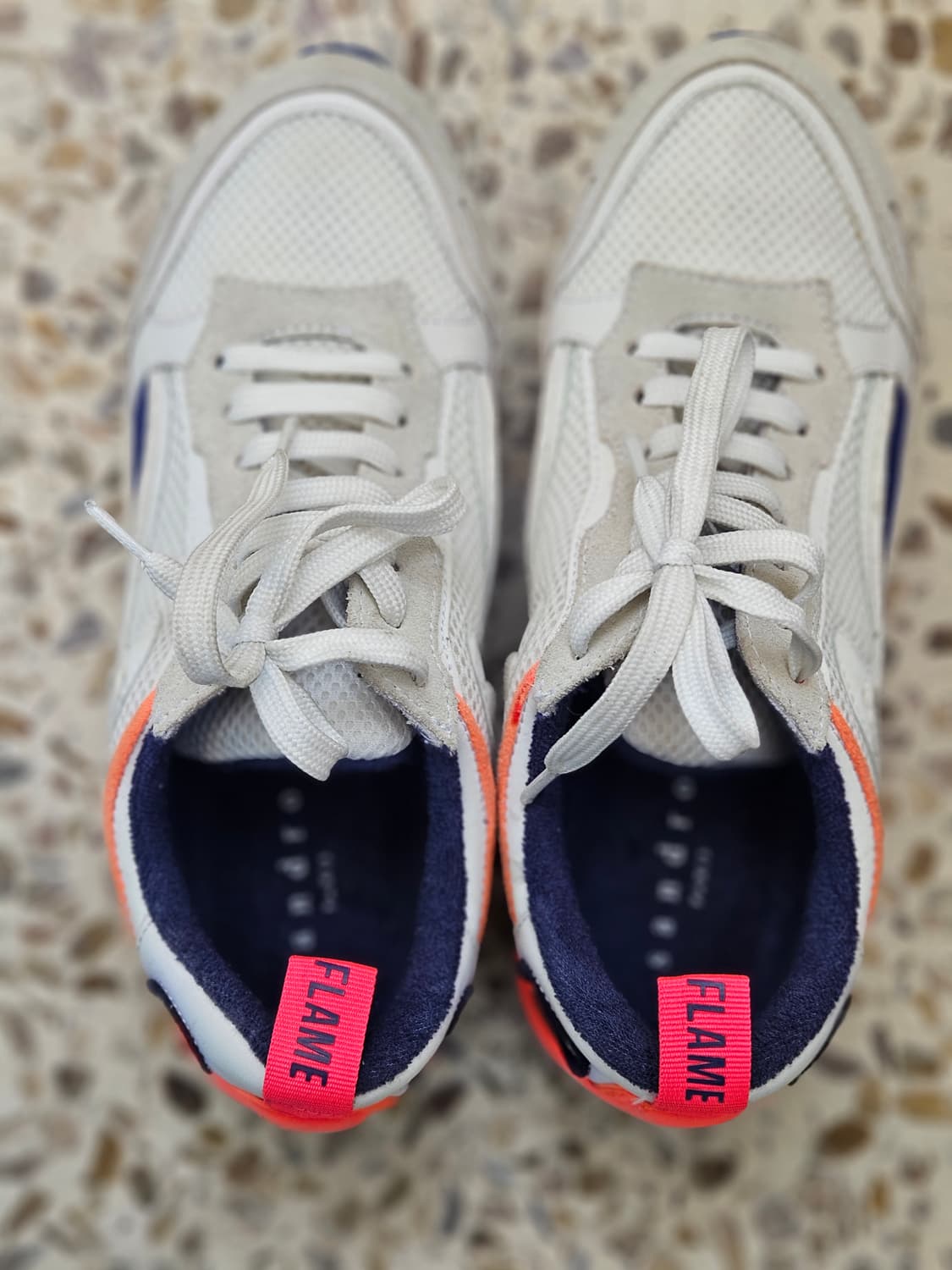 여성 산드로 플레임 스니커즈 화이트 235-236mm 상품이미지2