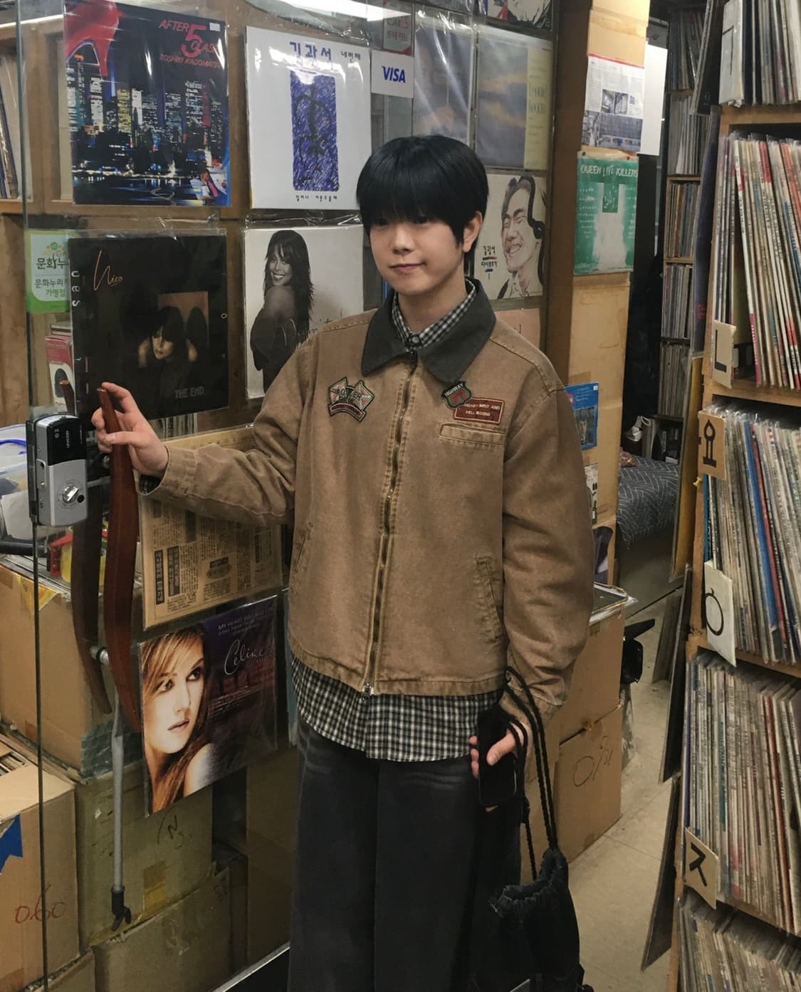 투븐 빈티지 워크 자켓 상품이미지2