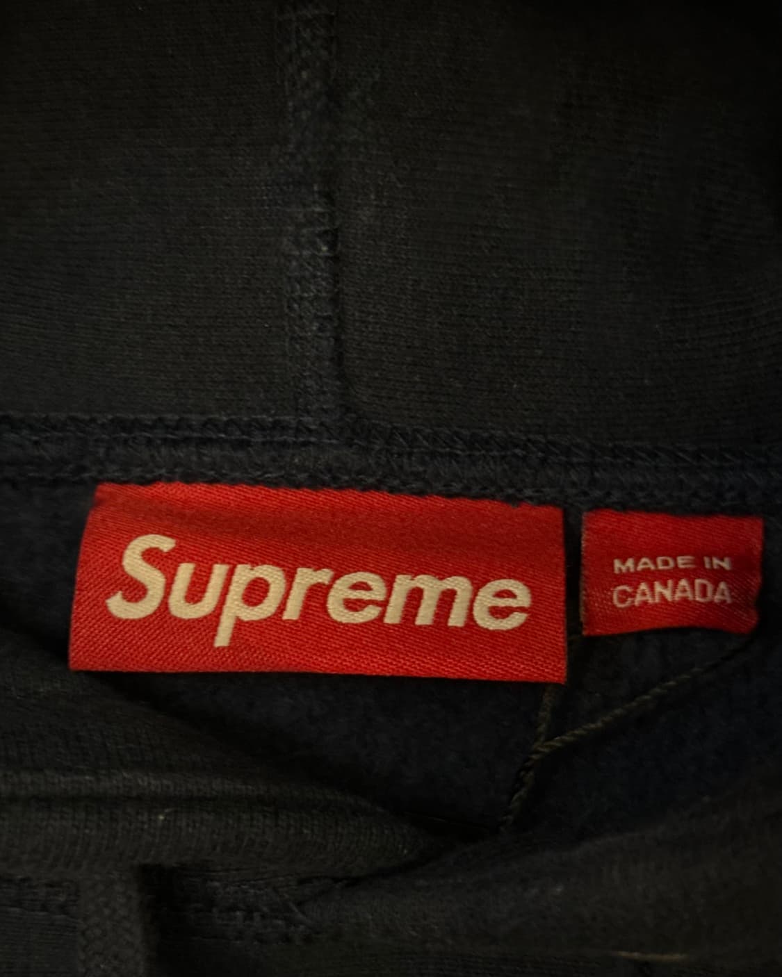 Supreme 레드 박스로고 오버핏 후드 상품이미지5