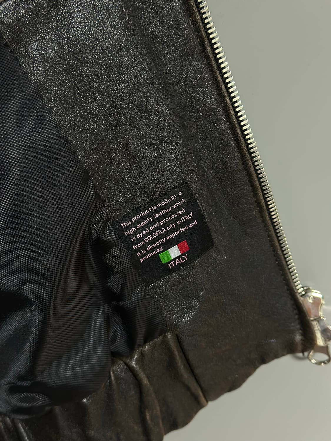 [OS] 호이테 크랙 리얼 양가죽 레더자켓 상품이미지5