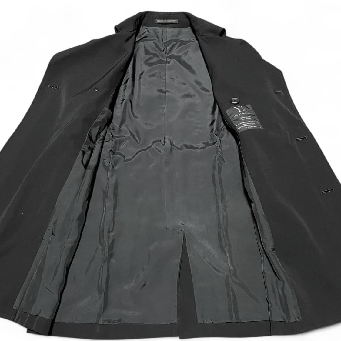 요지 야마모토 와이즈 더블 코트 y2k 여성 상품이미지5