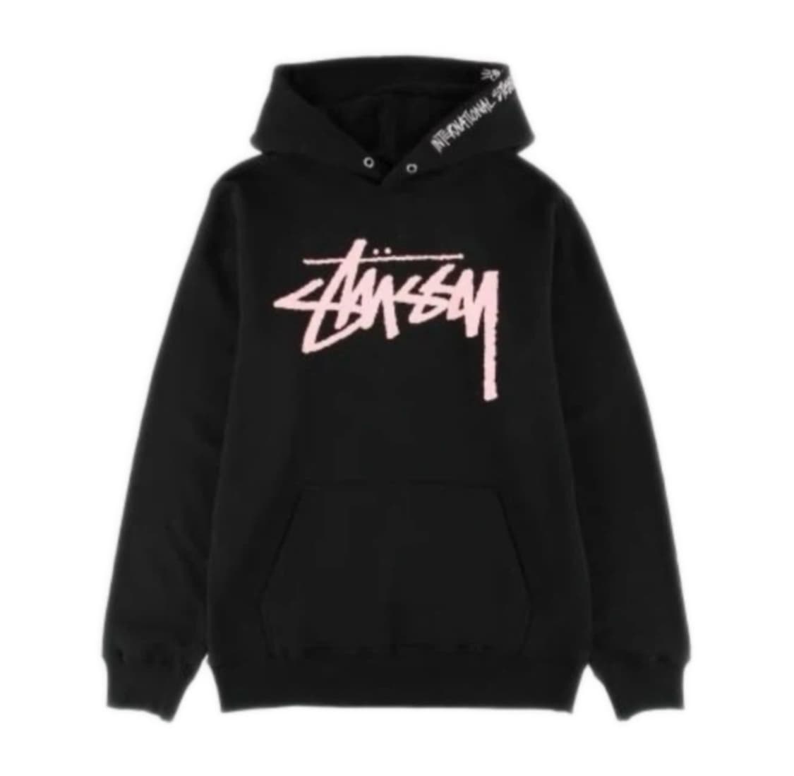 💗일본정품/희귀💗스투시 블랙핑크 딸기우유 후드티💗 상품이미지1