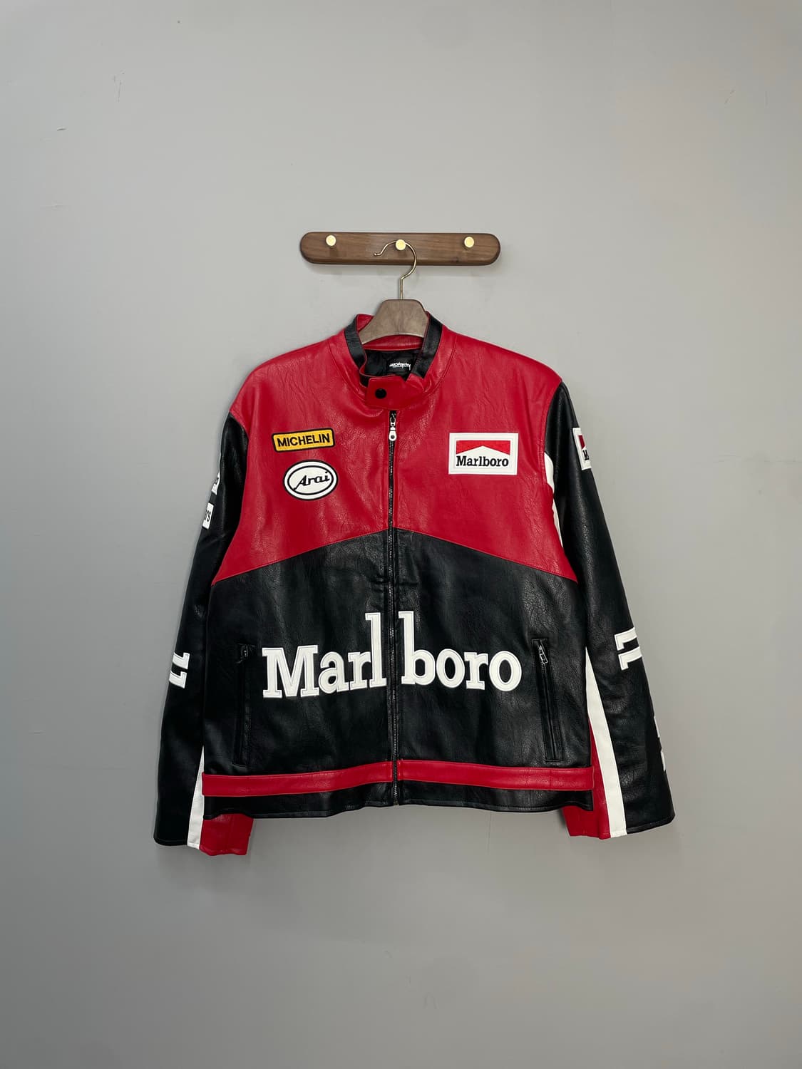 말보로 바이크 가죽자켓 H1796 상품이미지2