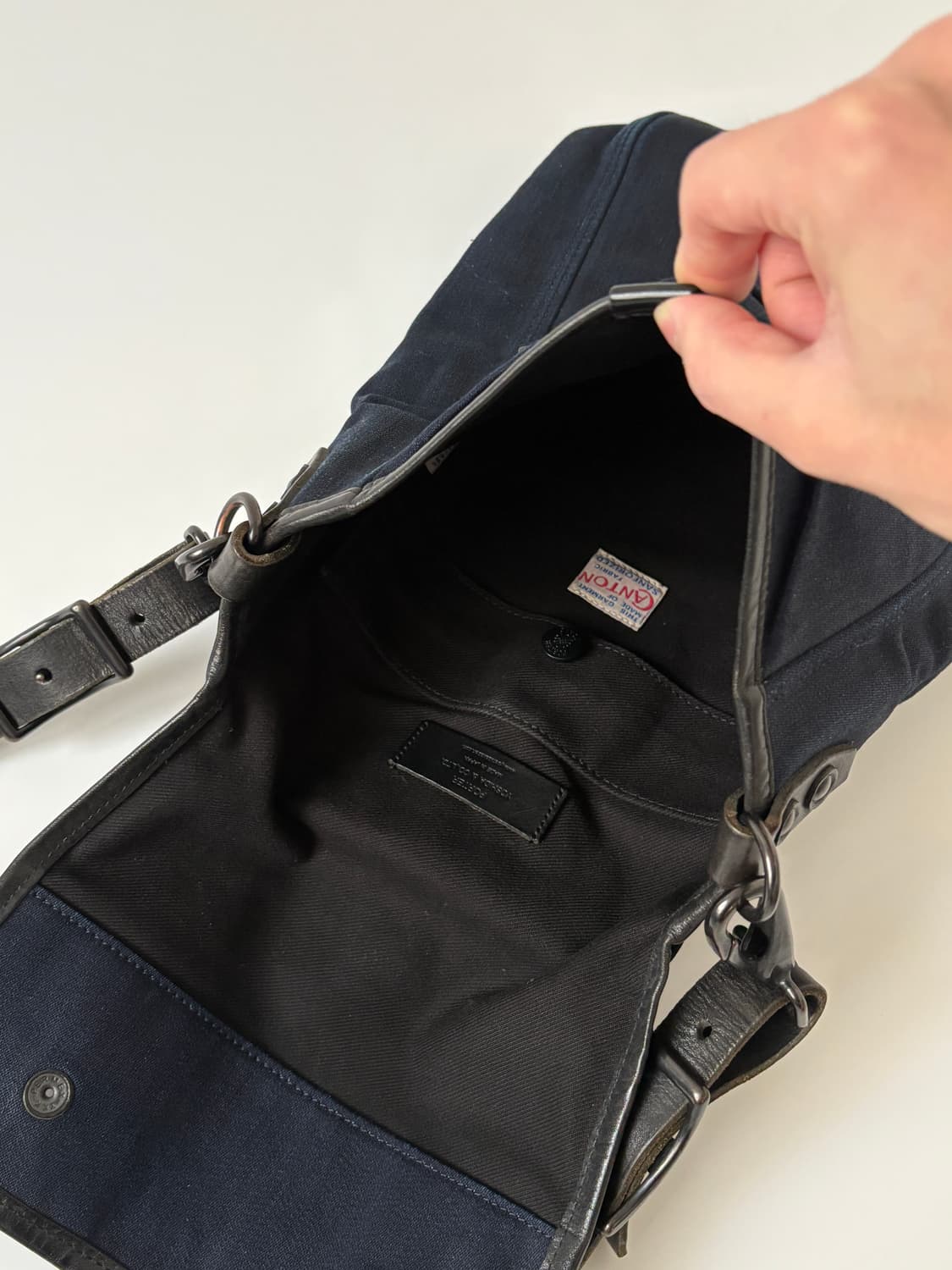 x CANTON - Denim Shoulder Bag 상품이미지6