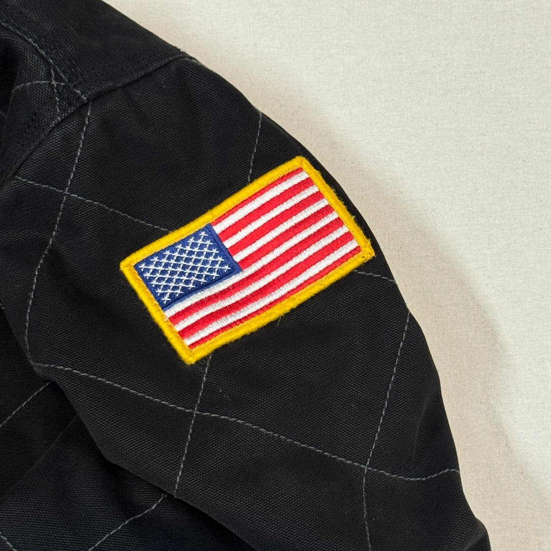 XL) 스냅온 USA 블랙 다이아몬드 퀼팅 액티브 후드 자켓 상품이미지4