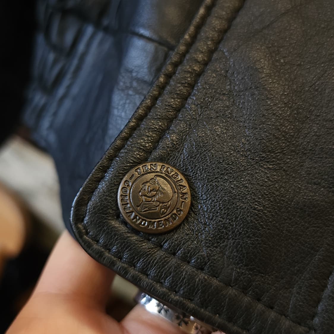 90s 빈티지 레더자켓 독일 레더 봄버자켓 플라이트 자켓 m 상품이미지6