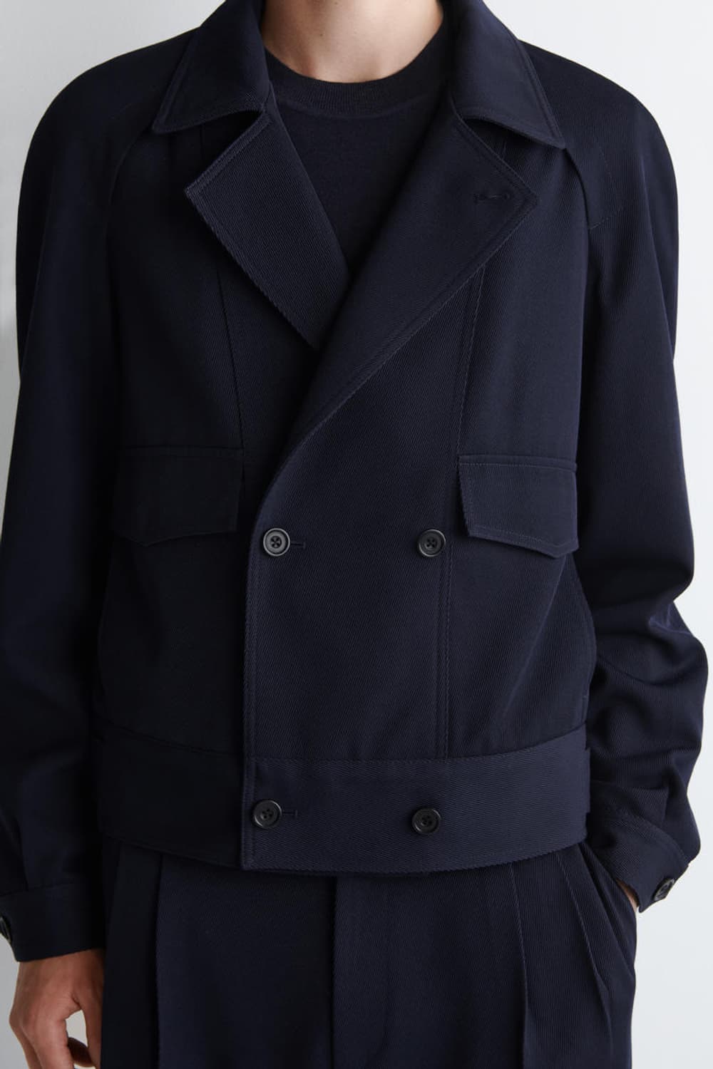 Cos 25aw 울 블렌드 더블 브레스티드 자켓 상품이미지2