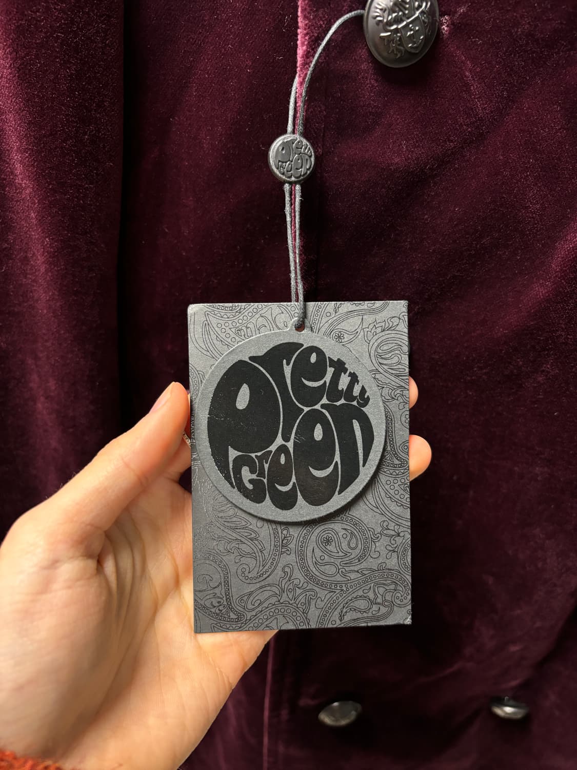 Pretty green 벨루어 나폴레옹 코트 상품이미지9