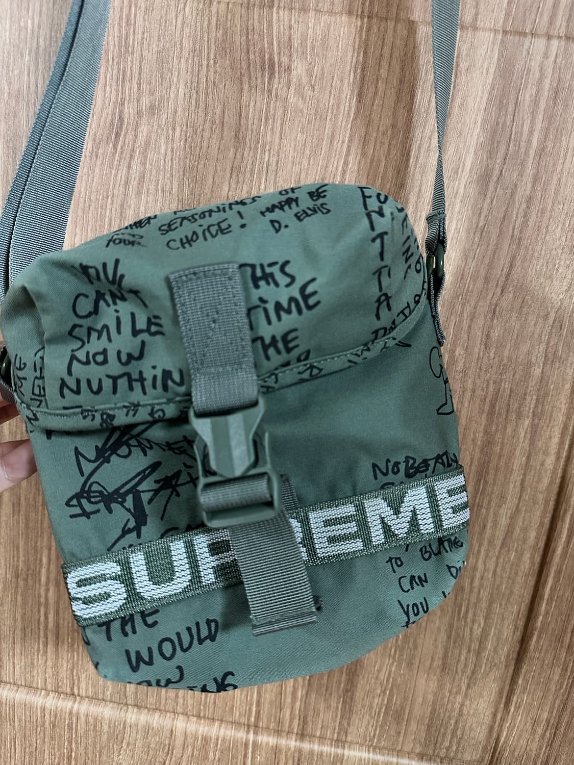 슈프림 필드 사이드 백 올리브 곤즈 상품이미지3