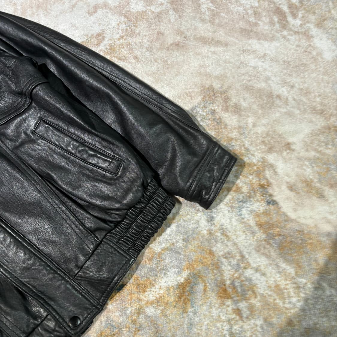 빈티지 양가죽 레더 자켓 상품이미지4