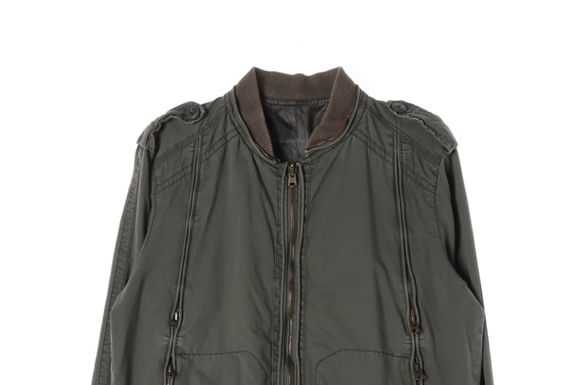 자라 코튼 블루종 L 상품이미지5