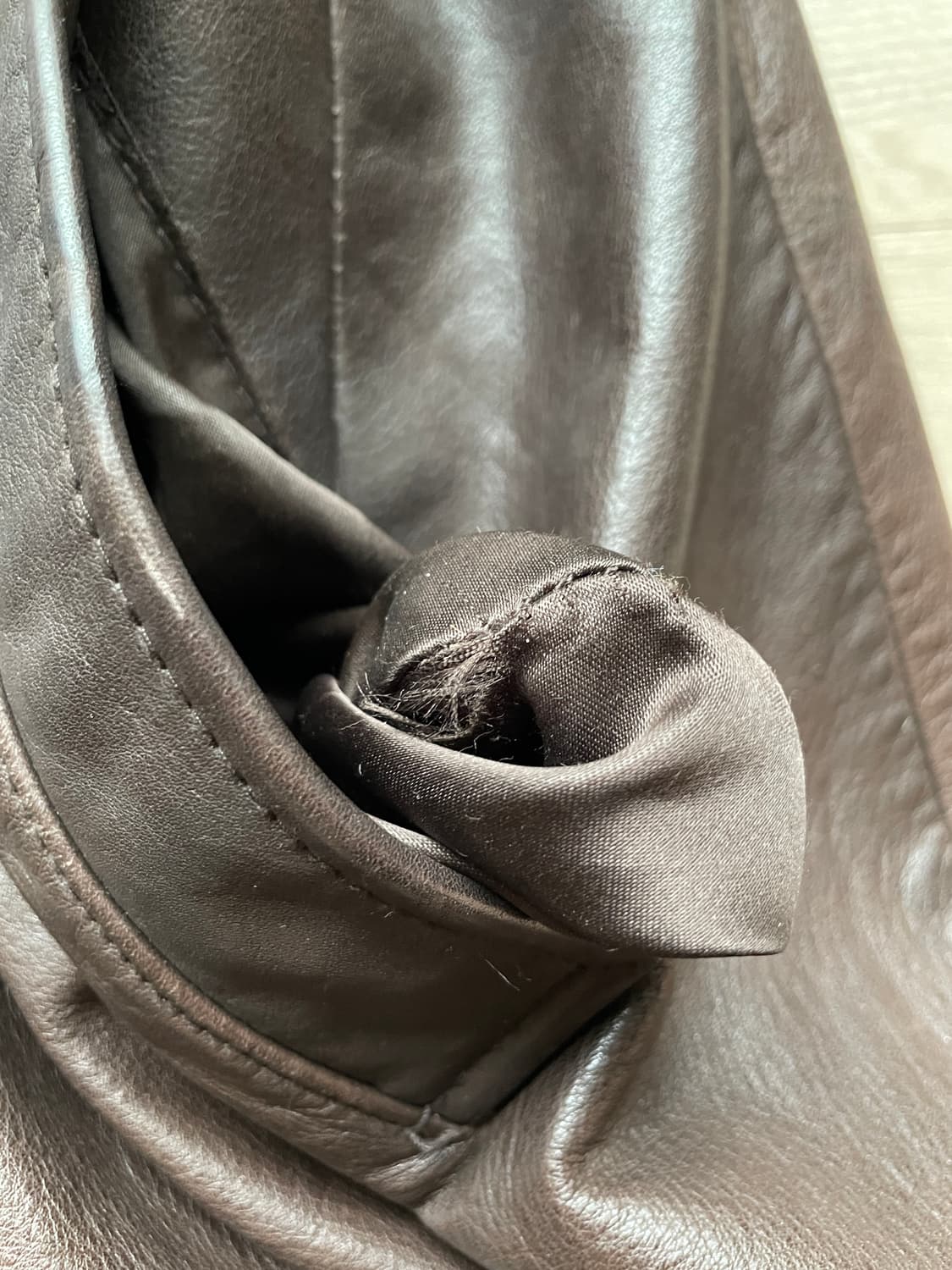 90s 올드갭 레더 카코트 브라운 gap carcoat 상품이미지7