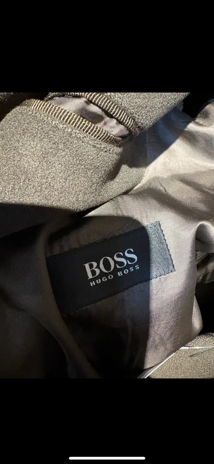 휴고보스 울 브라운 하이넥 코트 H1580 상품이미지5