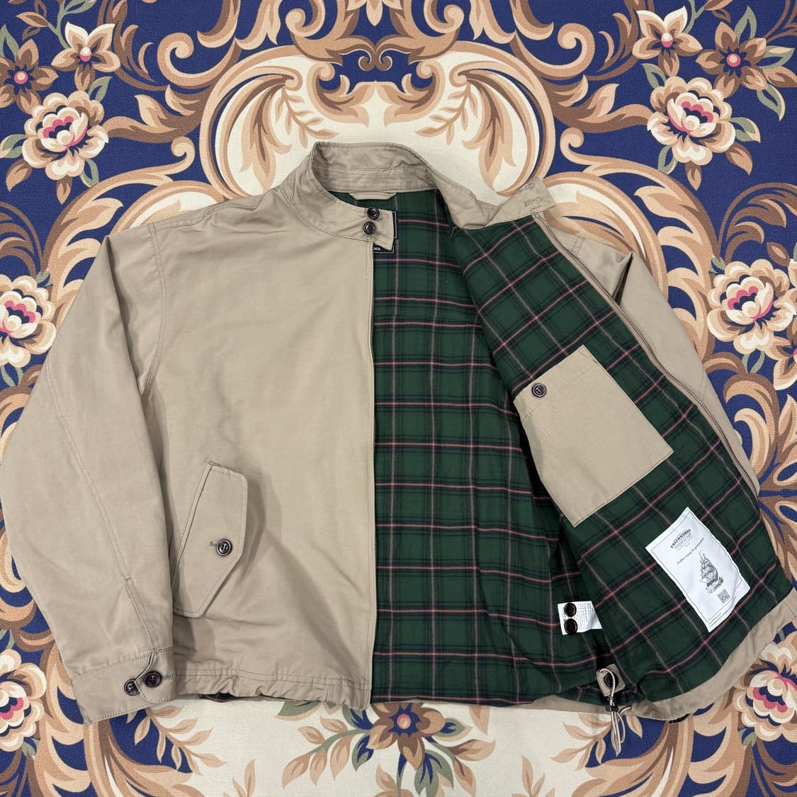 (XL)프리즘 웍스 버디 헤링턴 자켓(베이지) 상품이미지3