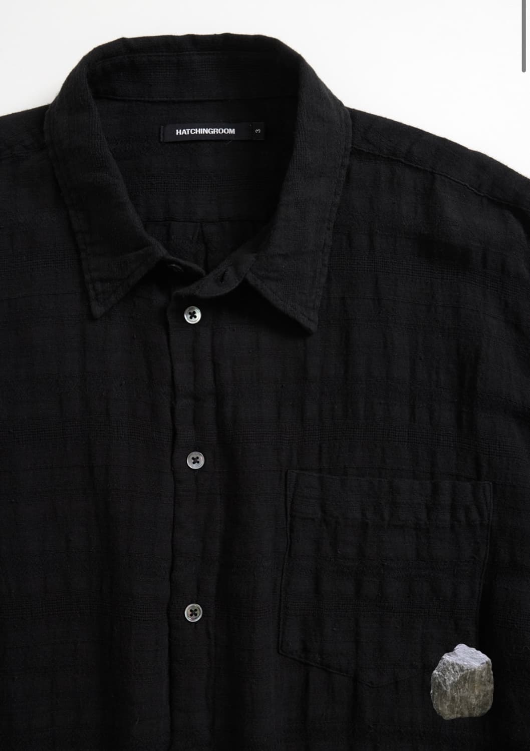 Hatchingroom Gauze Stripe 셔츠 (3) 상품이미지3