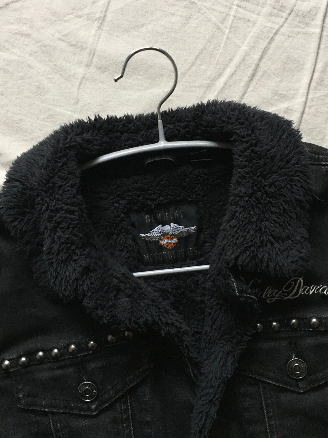 할리데이비슨 쉐르파 데님청자켓  상품이미지4