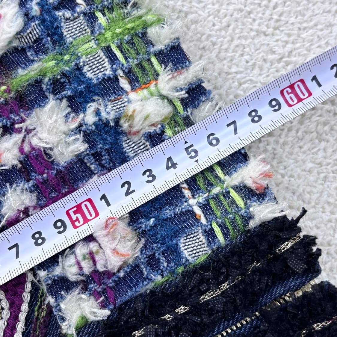 1 한섬 오브제 여성 트위드 자켓 0410E 상품이미지5