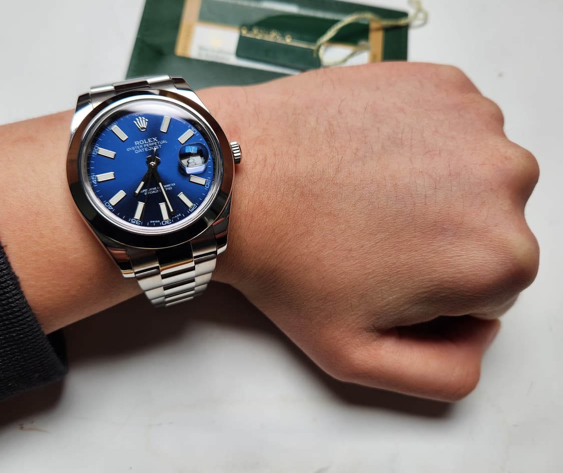 롤렉스 데이저스트 오이스터 퍼페츄얼 116300 청판 41mm 풀셋 상품이미지6