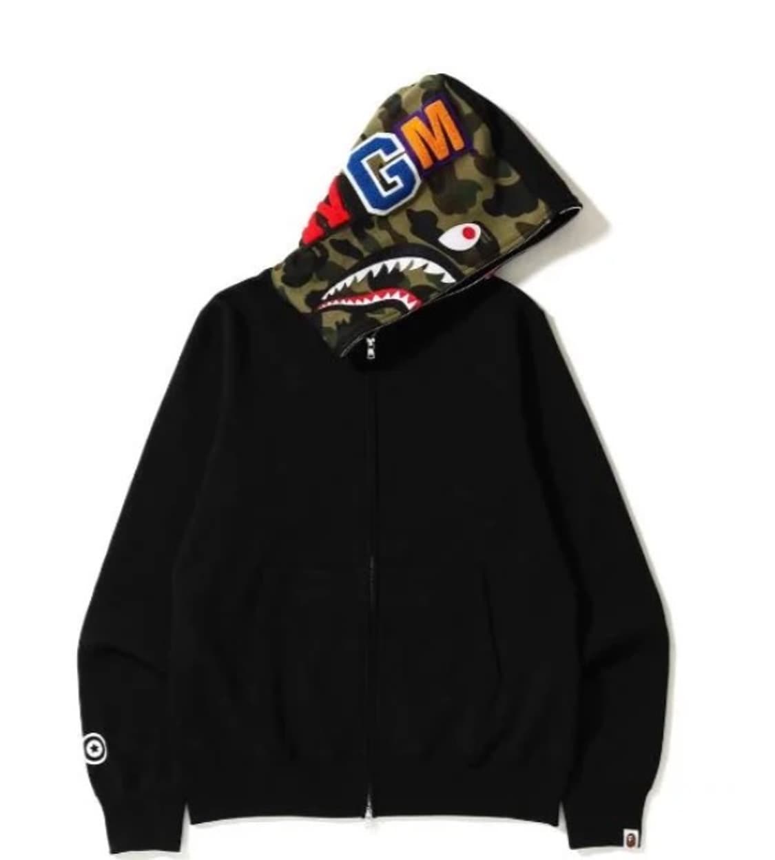 베이프 샤크후드 헤드 녹계 xl 새상품 상품이미지1