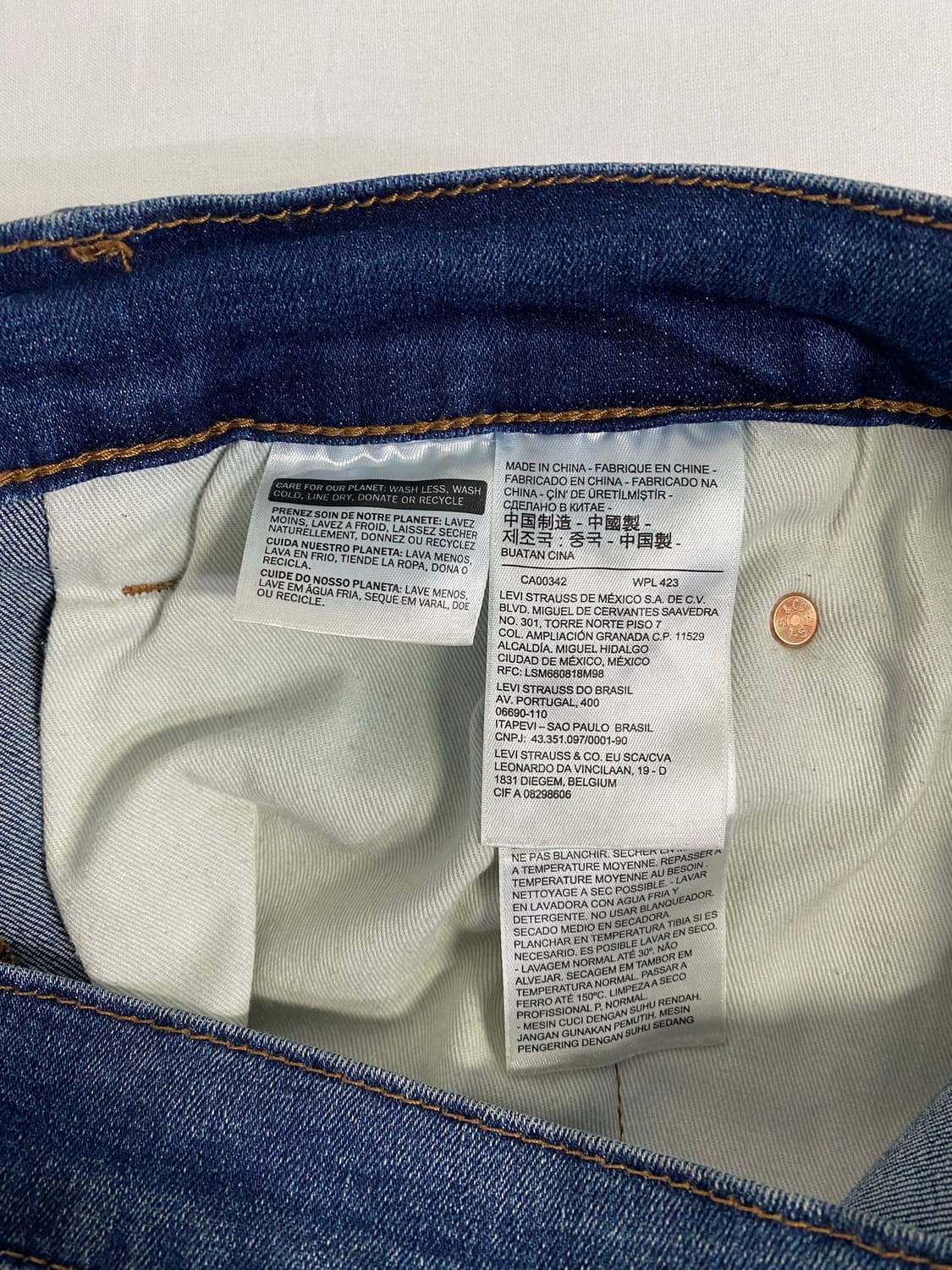 리바이스 엔지니어드 프리미엄 LEJ 570 데님 32x32 <639> 상품이미지7