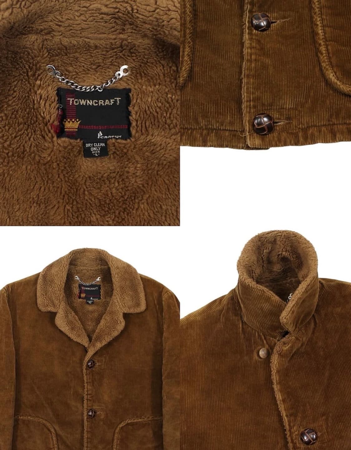 60s 타운크래프트 코듀로이 자켓 made in usa 상품이미지4