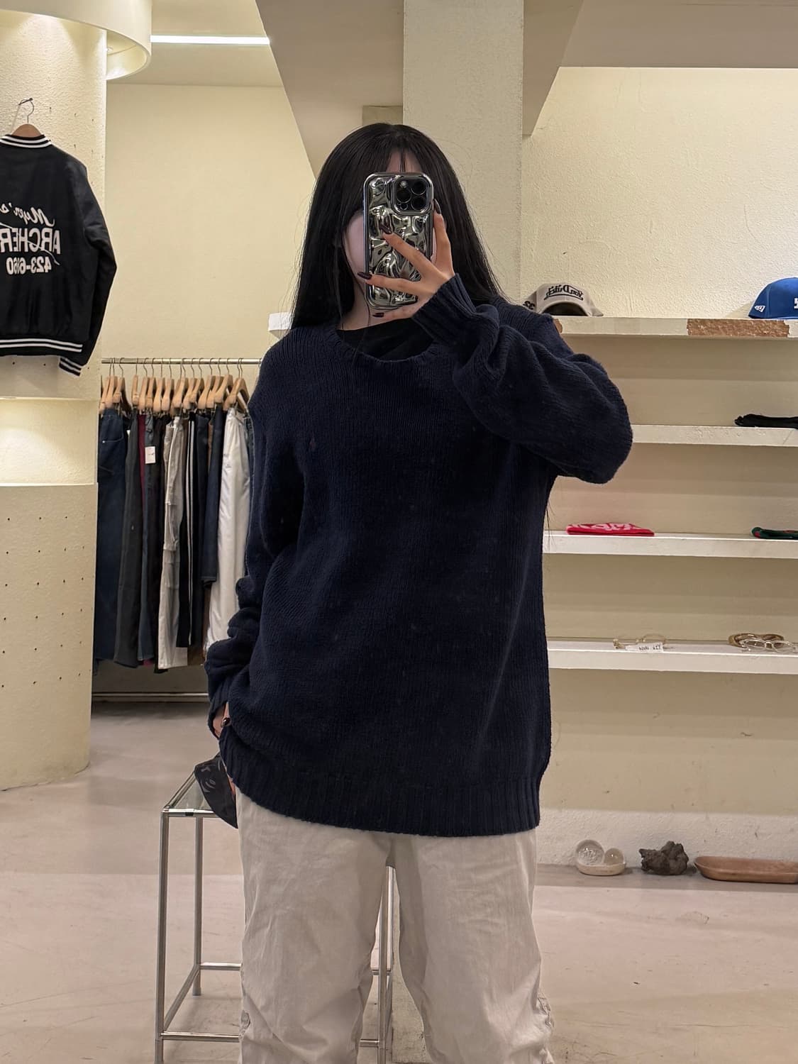 폴로 랄프로렌 브라운 포니 라운드 니트 U1645 상품이미지1