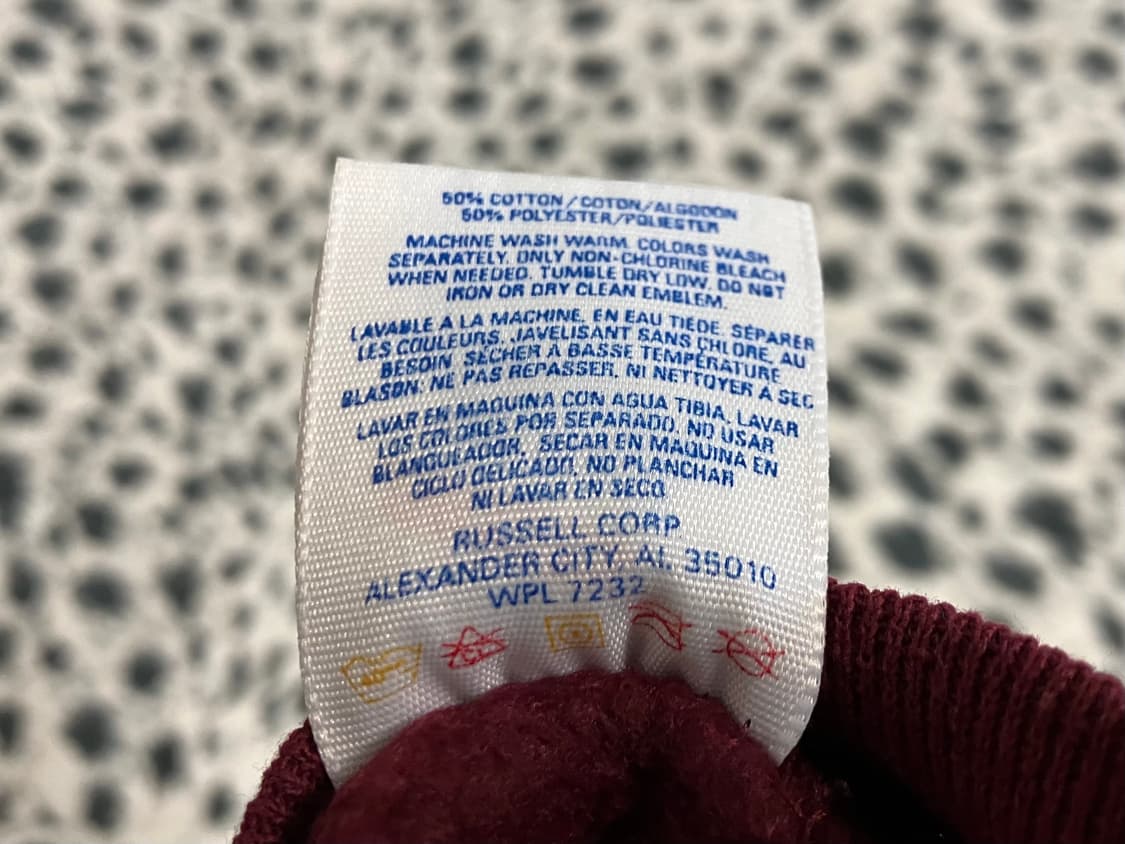 USA 빈티지 90s Jerzees 저지스 50/50 스웻셔츠 XL 러셀 상품이미지4