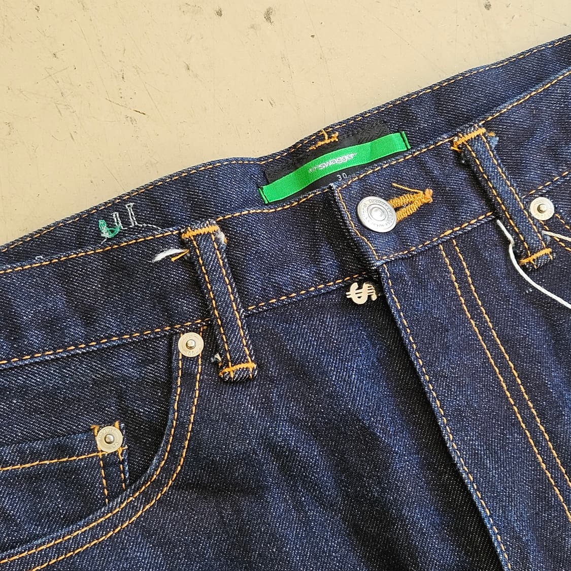 SWAGGER 스와거 데님 쇼츠 청반바지 30인치 상품이미지4
