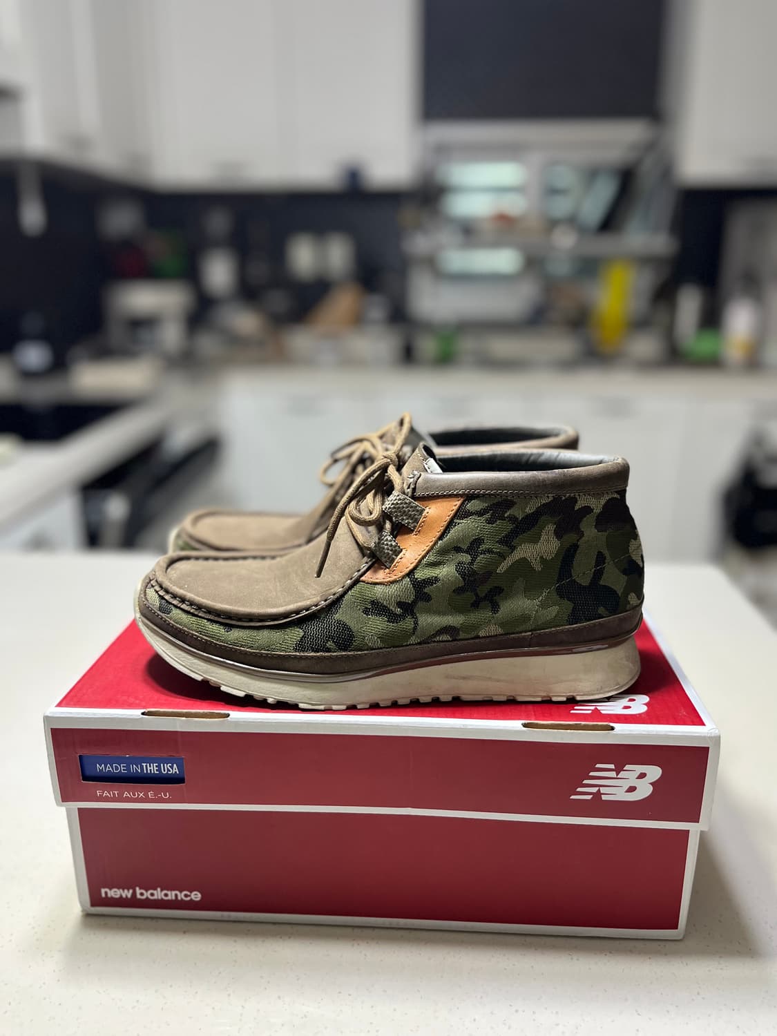 클락스x아트모스 토우이어 스카이 카모 부츠 상품이미지1