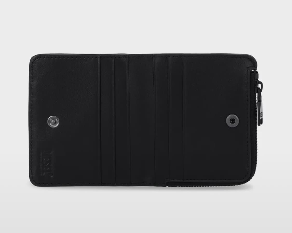 디젤 홀리-D 바이 폴드 반지갑 - 블랙 새상품 상품이미지5