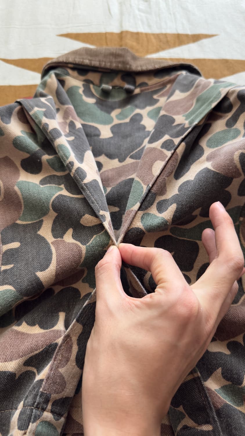 70s sears Duck Camo Hunting Jacket 상품이미지8