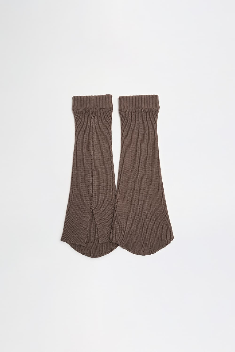 아워레가시 25fw 니트 가이터 캐시미어 레그워머/브라운 상품이미지3