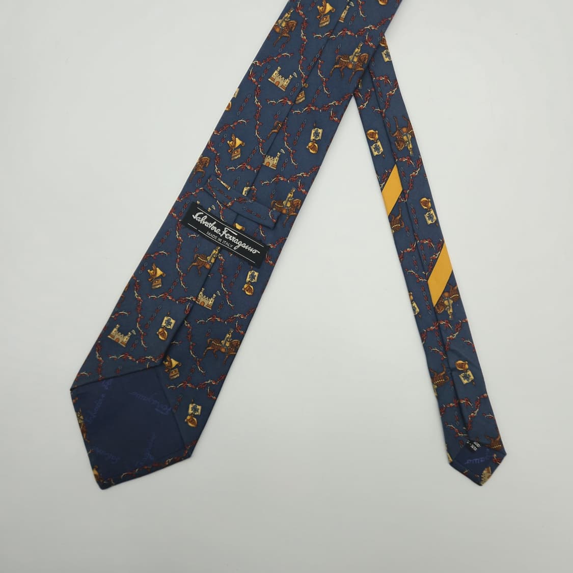 페라가모 실크 넥타이 [BCF10803_0054-05] 상품이미지2