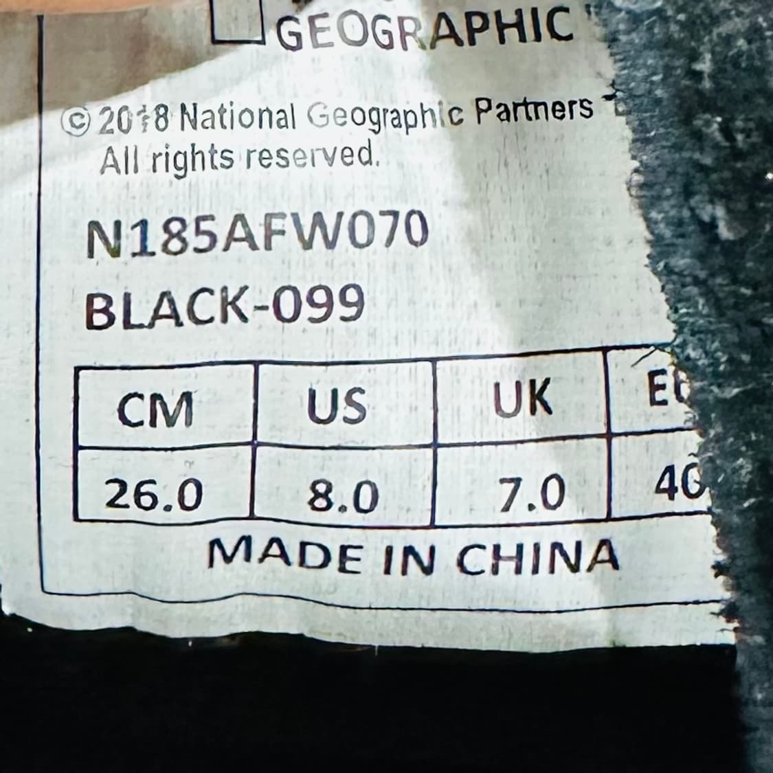 260)내셔널지오그래픽 운동화 남성 남자 신발 하이탑 스니커즈 해 상품이미지9