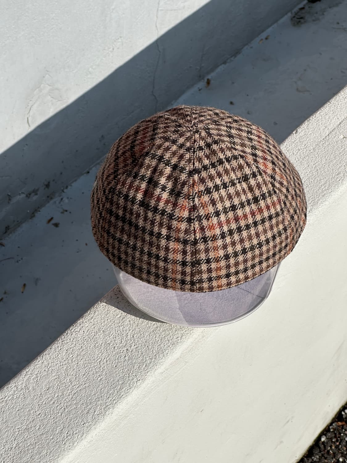 [M-L] 닥스 멀티체크 헌팅캡 모자 상품이미지4