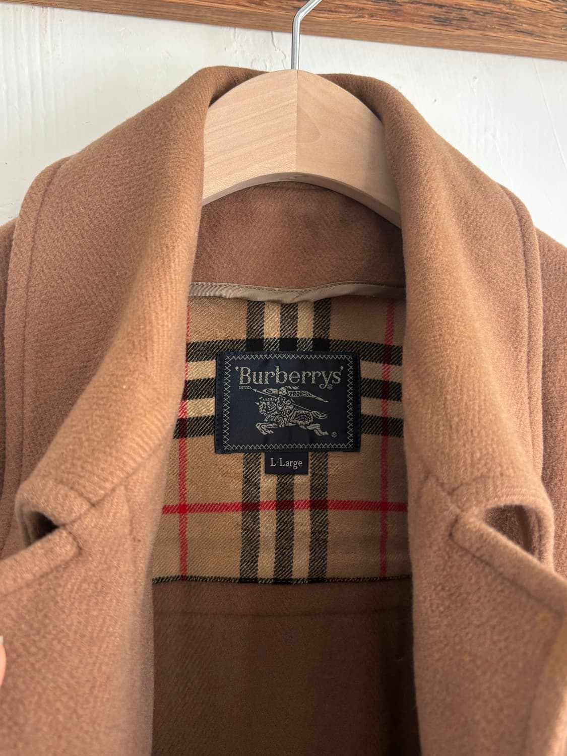 Burberry 버버리 브라운 울 더플코트 상품이미지6