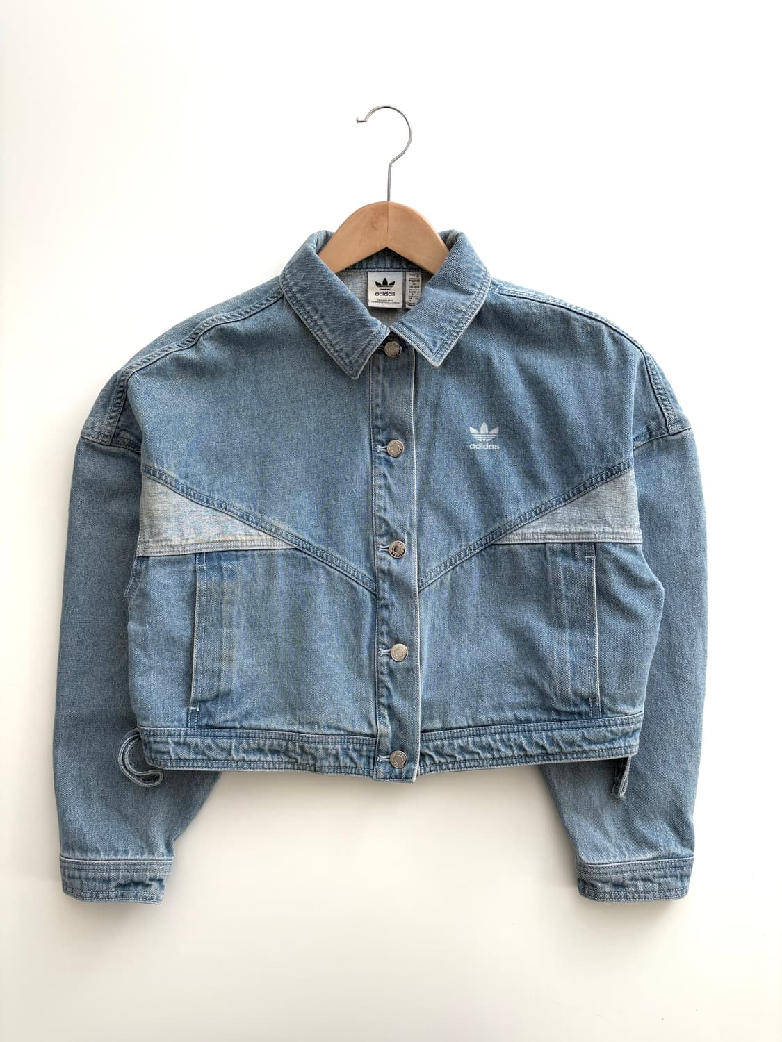 Adidas 아디다스 연청 크롭 데님자켓 상품이미지3