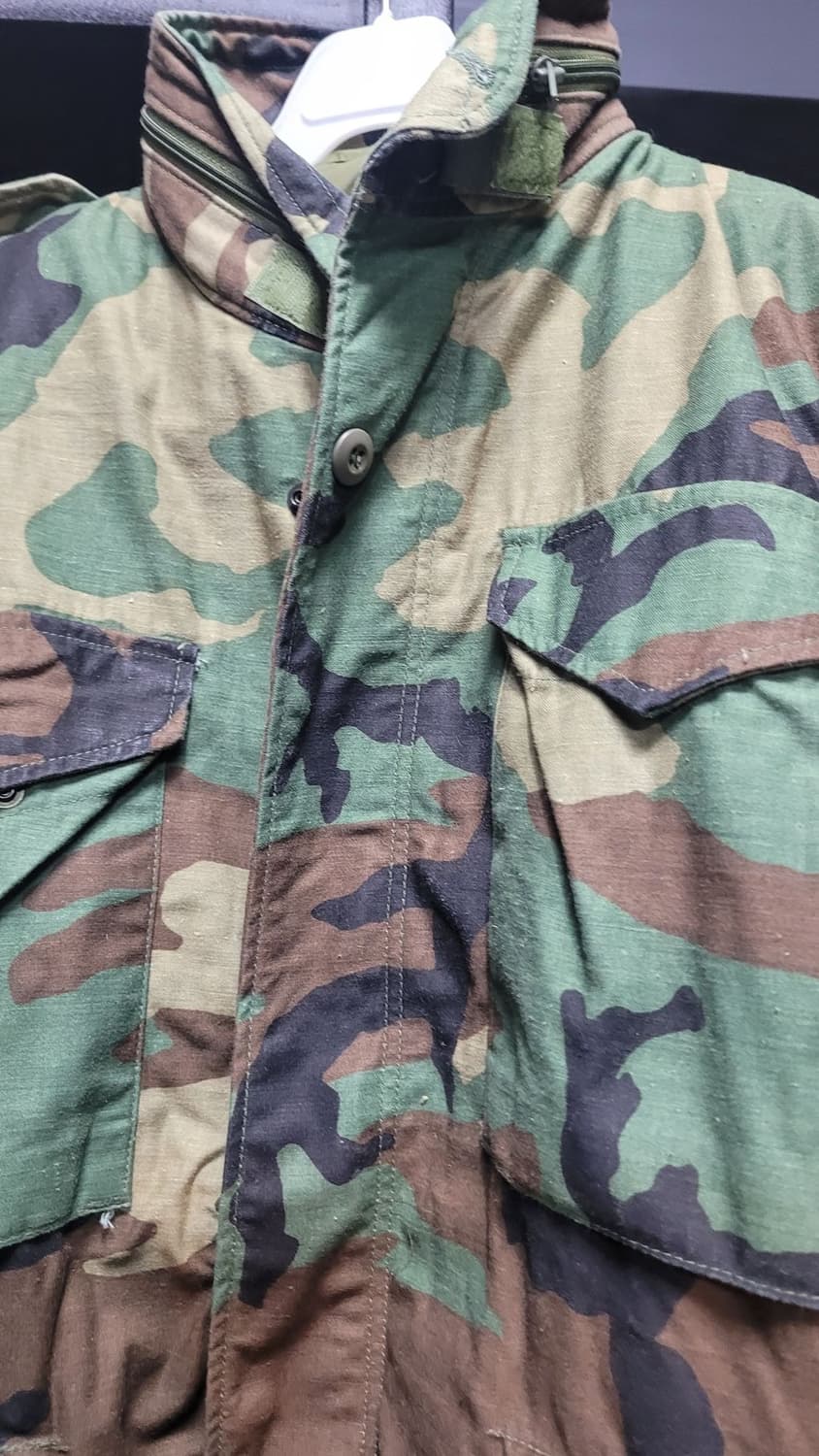 미 오리지널 얼룩이 M65 상품이미지3