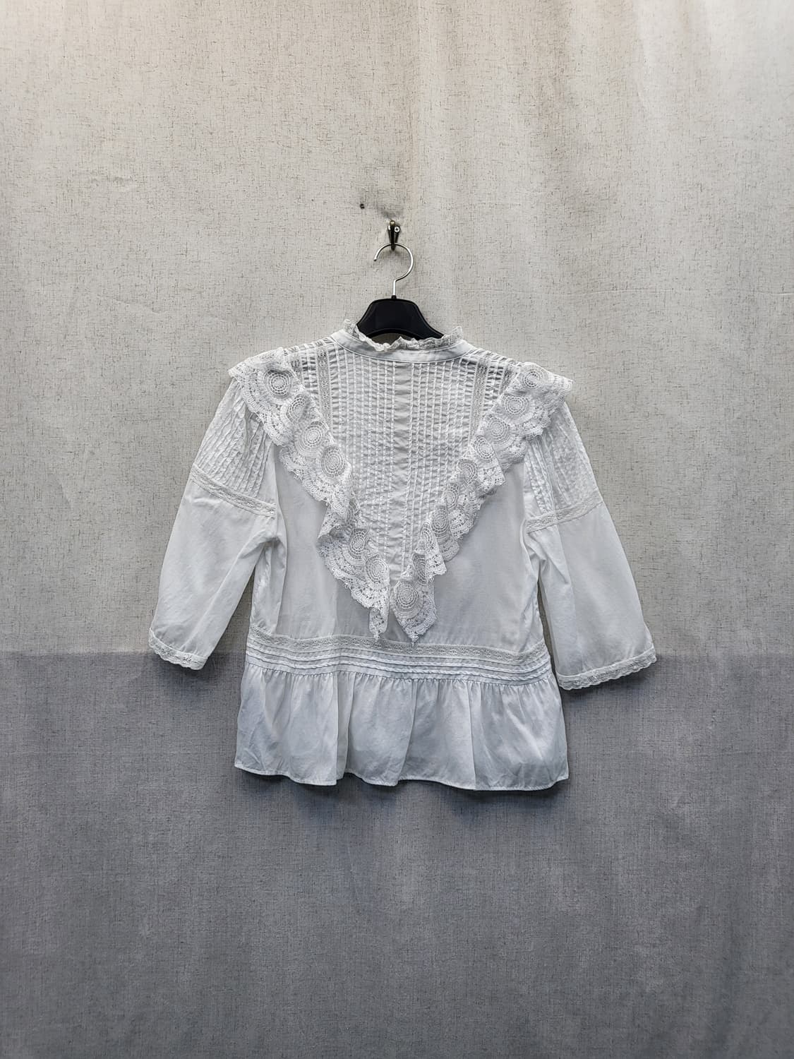 ZADIG&VOLTAIRE 레이스 블라우스 화이트 상품이미지2