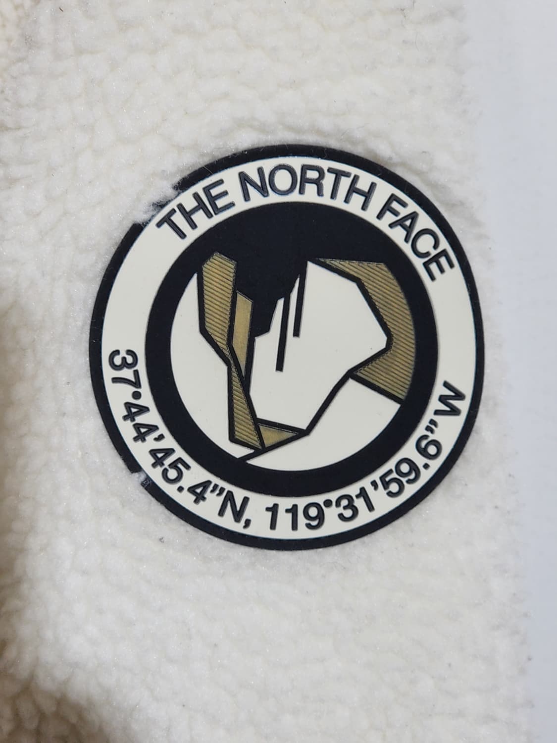 (M) 노스페이스 플리스 점퍼 아이보리 뽀글이 후리스 자켓  상품이미지6