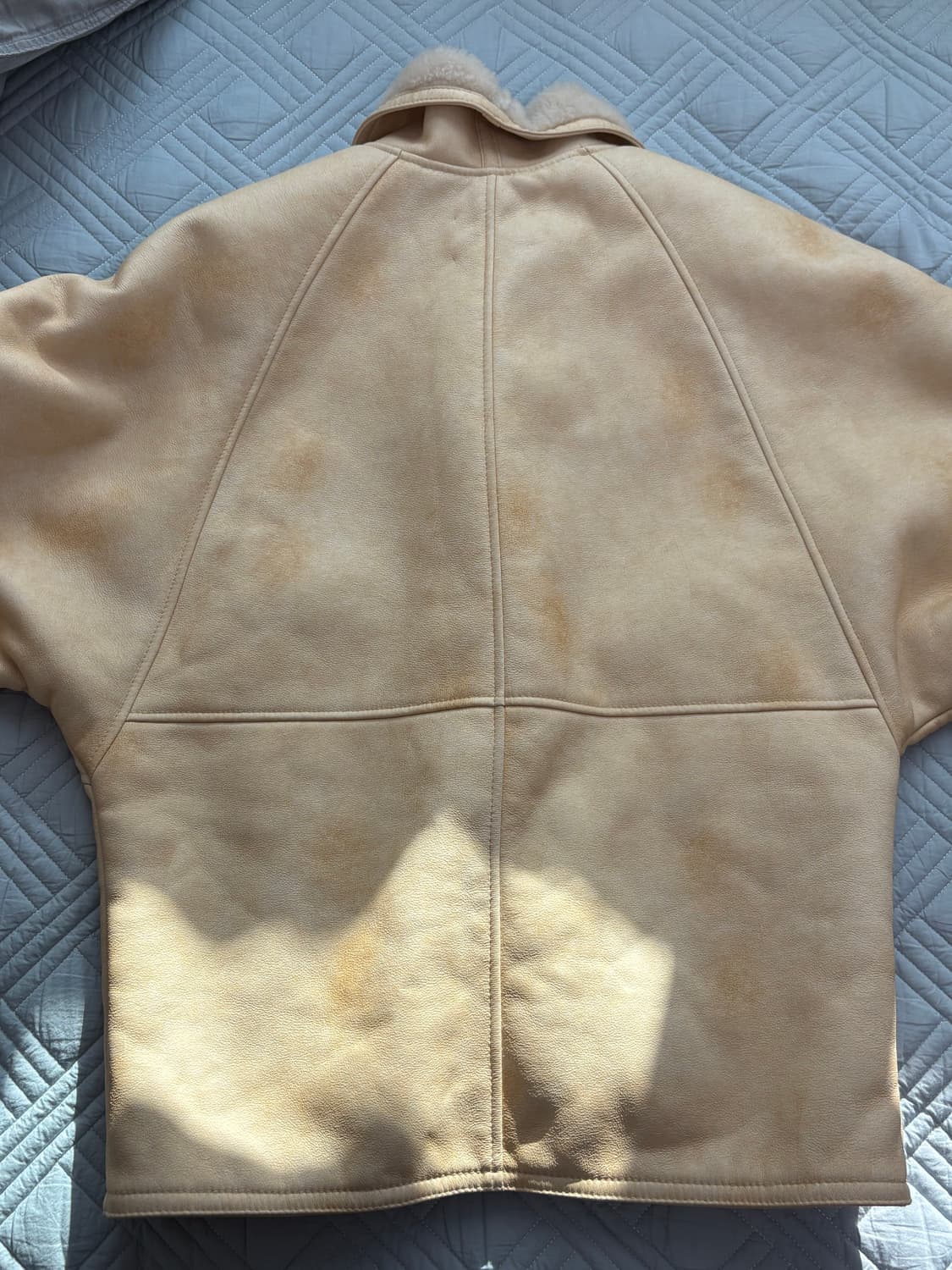 Le 무스탕 자켓 (Begie) 상품이미지3