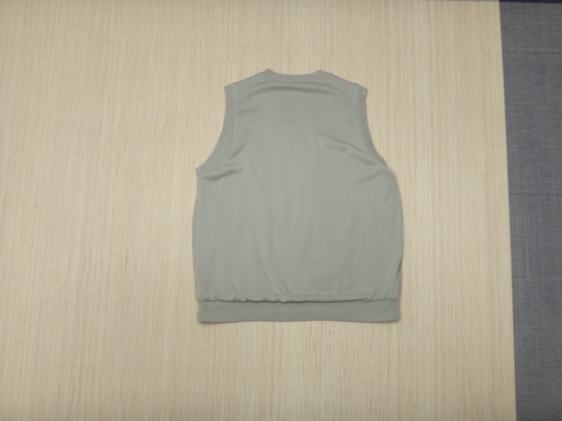 (L/100) 먼싱웨어 골프 남성 리버서블 브이넥 조끼 상품이미지2