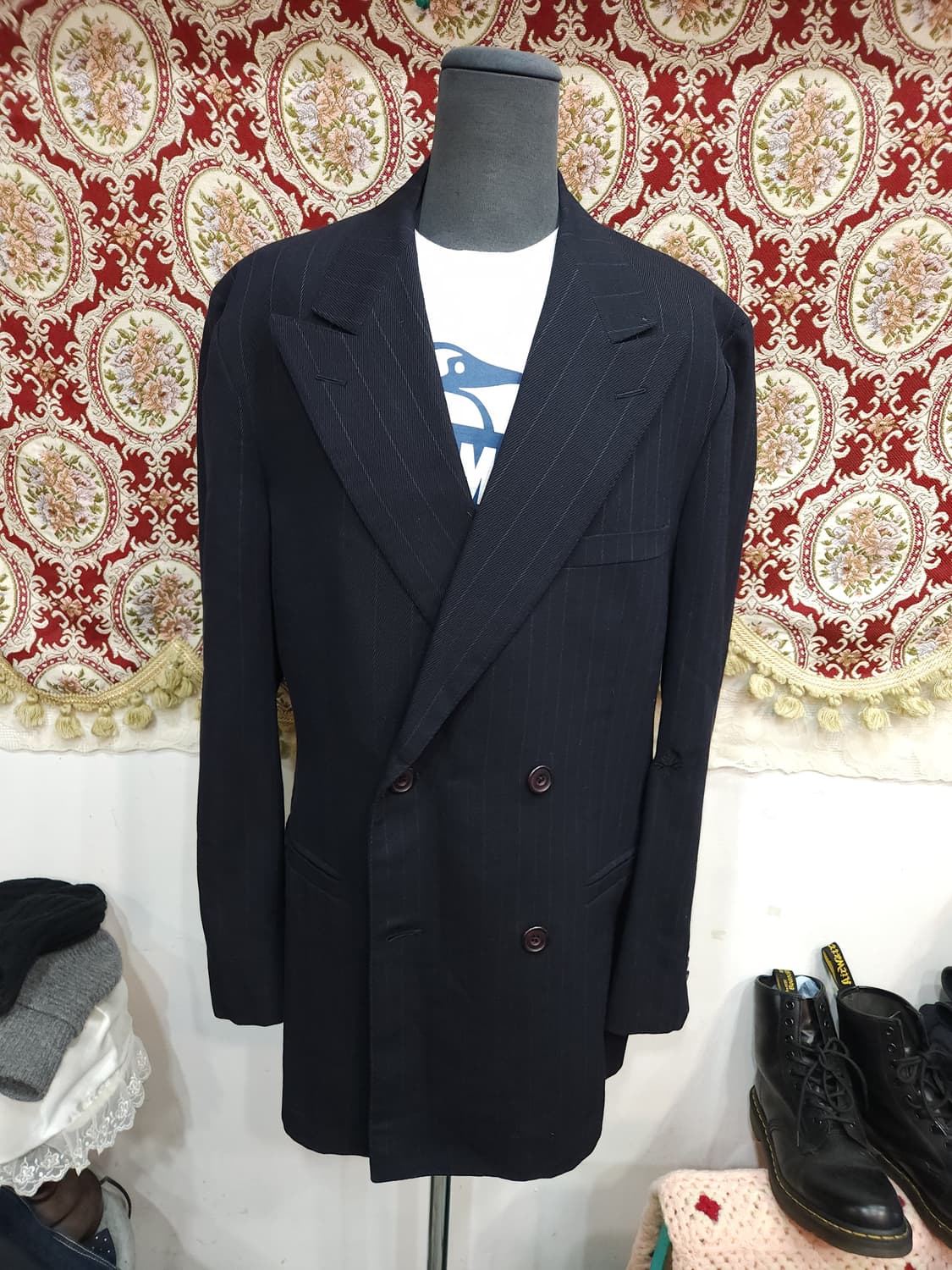 지아니 베르사체 울 더블 블레이저

 상품이미지1