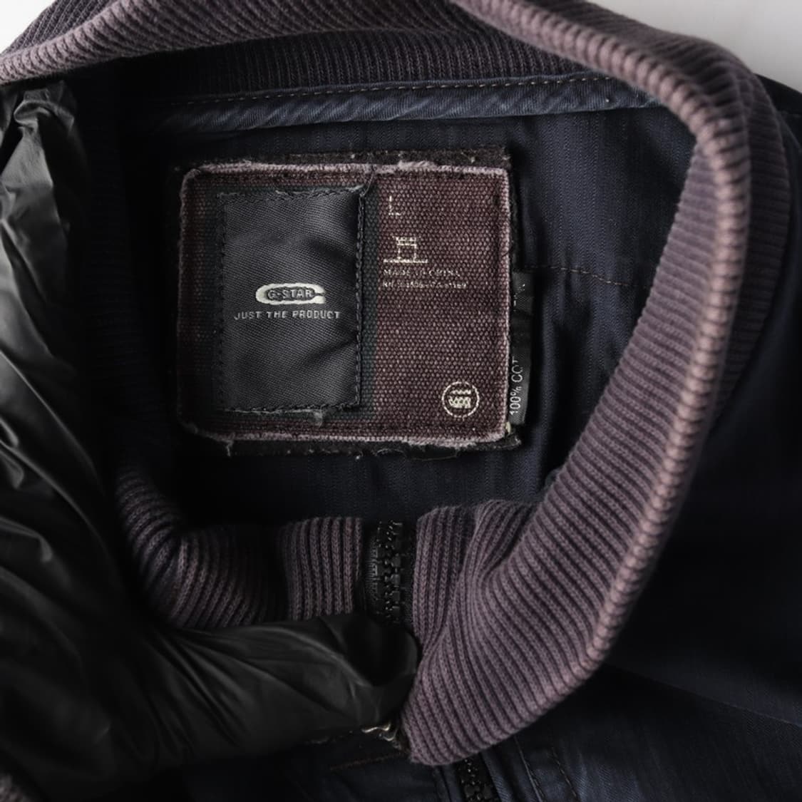 지스타로우 다크 네이비 코튼 워크 자켓 L 상품이미지5