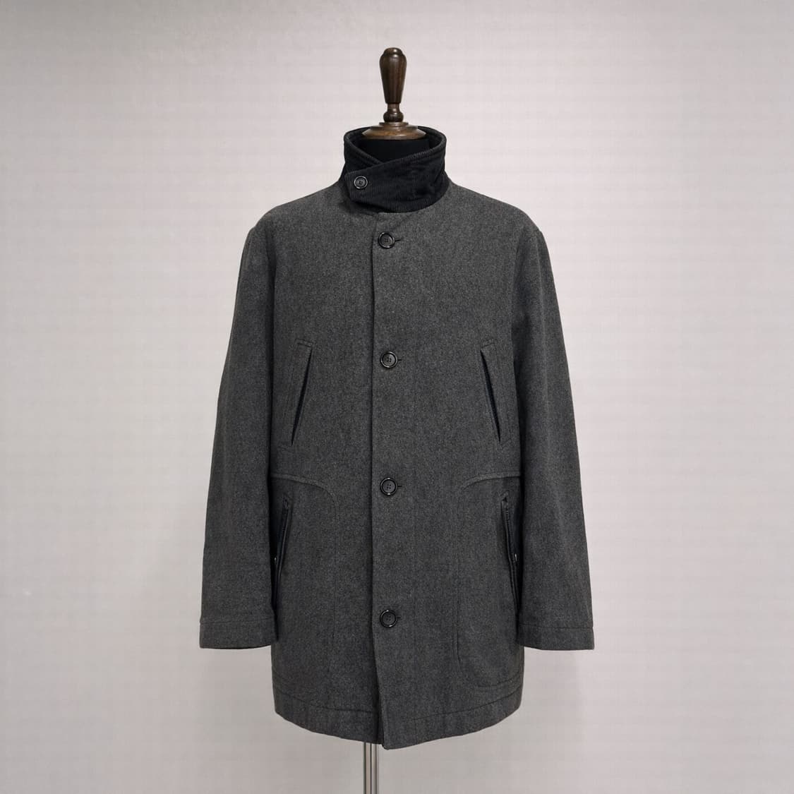 PAL ZILERI 울 하프 코트 상품이미지1