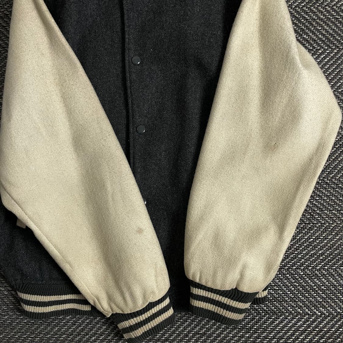 일본 클래식 빈티지 모직 바시티 자켓o 2943 상품이미지5