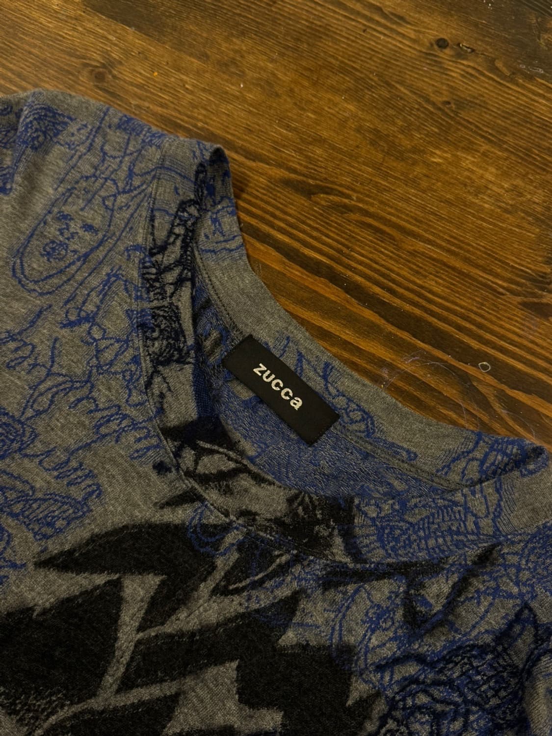 ZUCCA 주카 그래픽 니트 55 상품이미지7