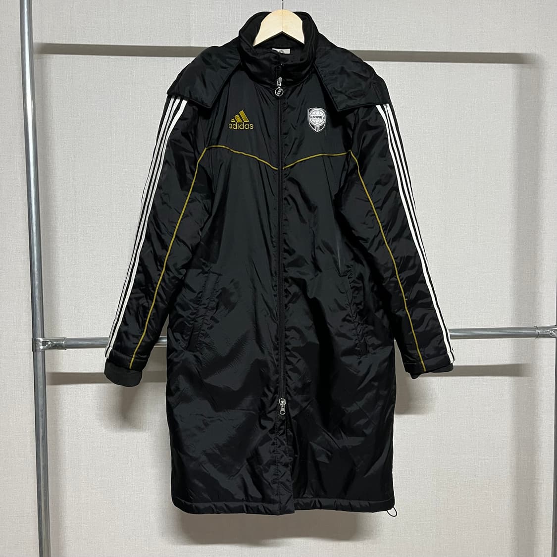 아디다스 검정색 롱패딩 90 상품이미지1