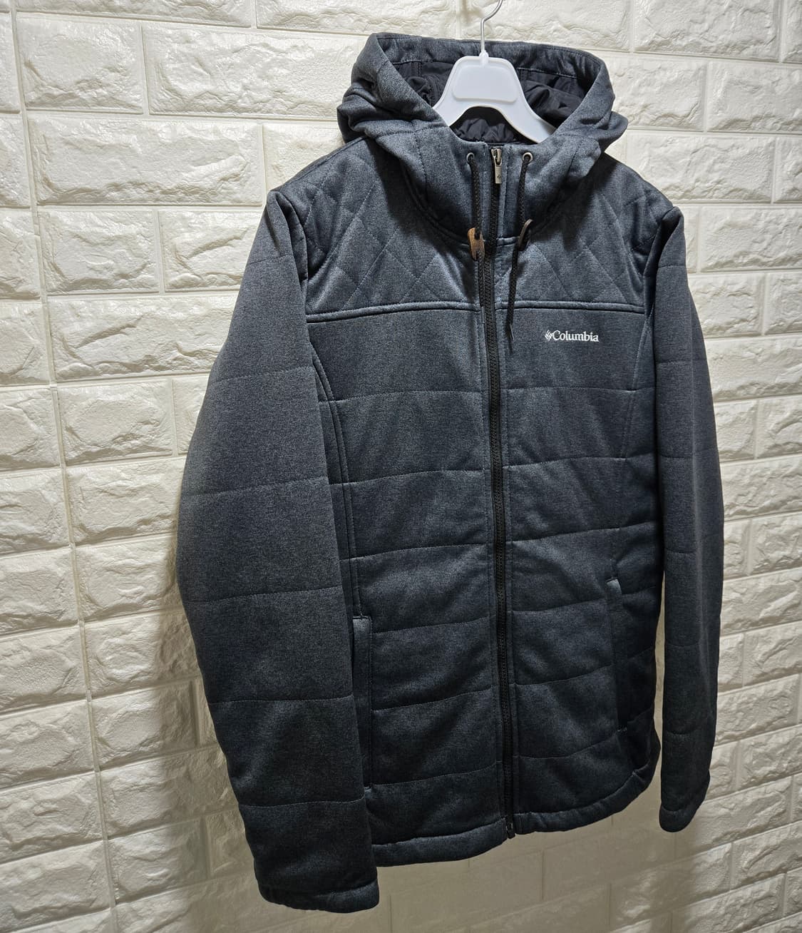 컬럼비아 퀼팅 후드집업 자켓 95~100 상품이미지3